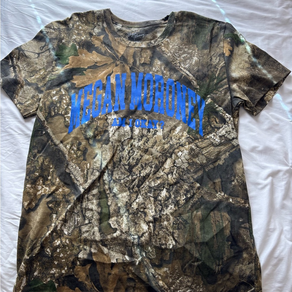 Megan Moroney AIO tour camo shirt